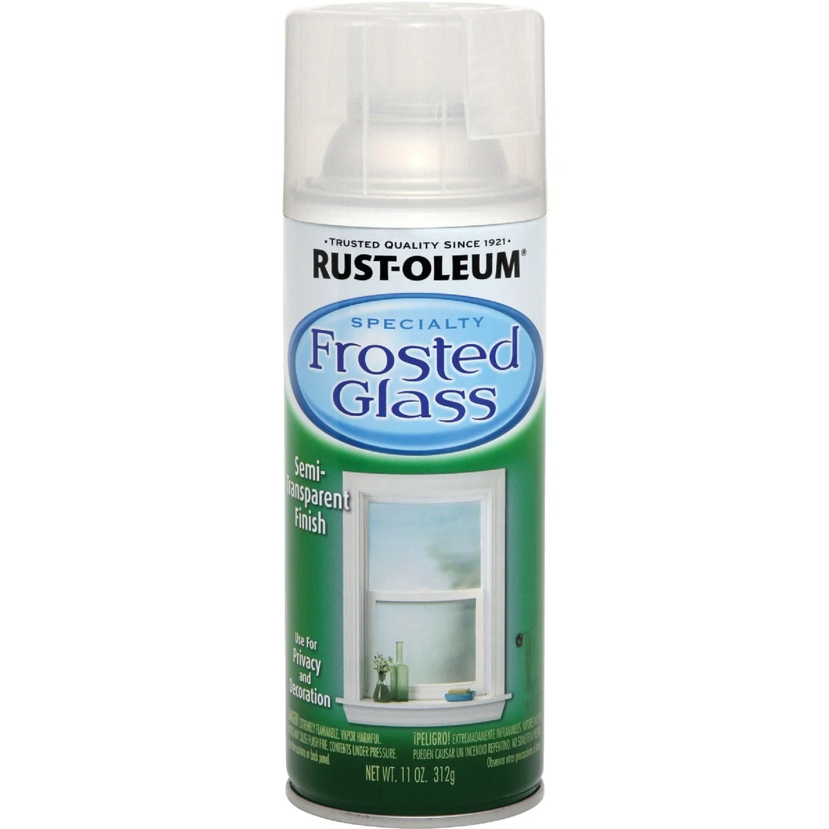 Easy-to-Use Rust-Oleum Frosted Glass 11 Oz. Clear Spray Finish Quality
