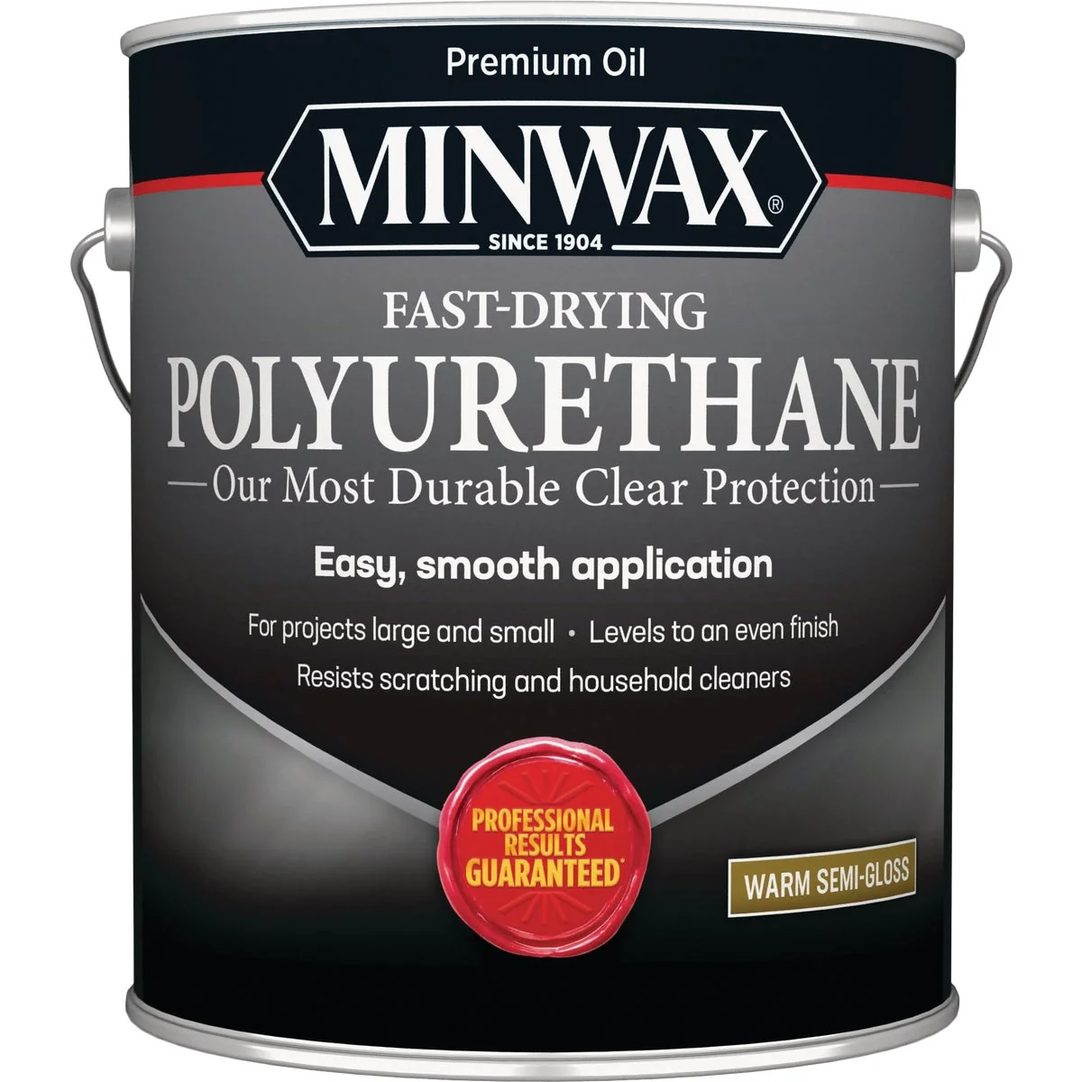 Dependable Minwax Semi-Gloss Fast-Drying Interior Polyurethane 1 Gal. Reusable