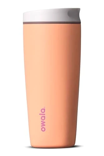 Functional SmoothSip Slider Insulated Stainless Steel Coffee Tumbler Artisan