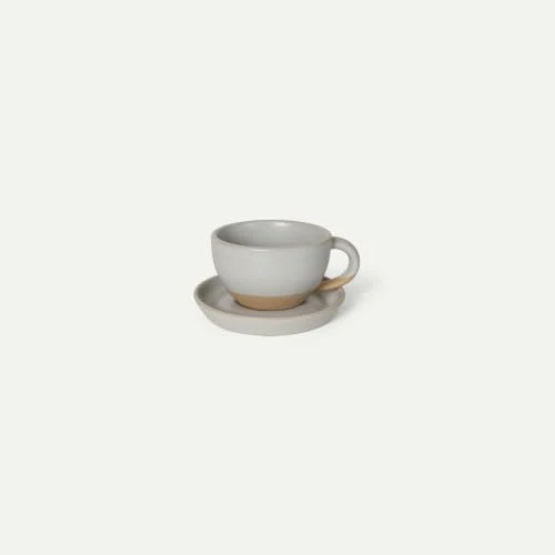 Dependable Mora Ceramic Latte Art Mug With Saucer 22 Count Solid