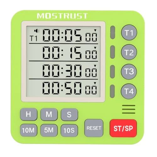 Powerful Digital Dual Kitchen Timer Enhanced
