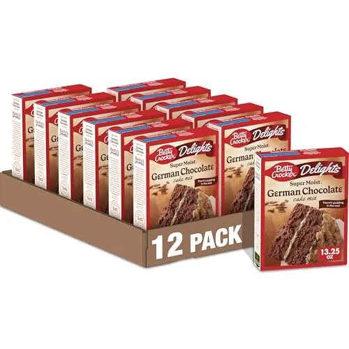 Recyclable Delights Super Moist German Chocolate Cake Mix 159 Ounce Sophisticated
