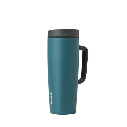 Long-Lasting SmoothSip Slider Stainless Steel Insulated Travel Mug with Handle Top-Quality