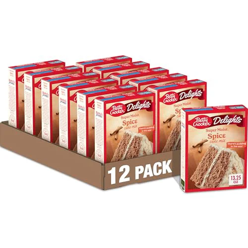 Practical Delights Super Moist Spice Cake Mix 159 Ounce Durable