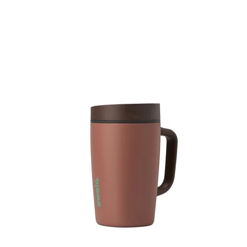 Premium Material SmoothSip Slider Stainless Steel Insulated Travel Mug with Handle