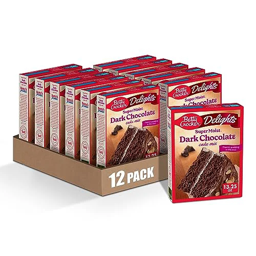 Fine Delights Super Moist Dark Chocolate Cake Mix 159 Ounce Outstanding