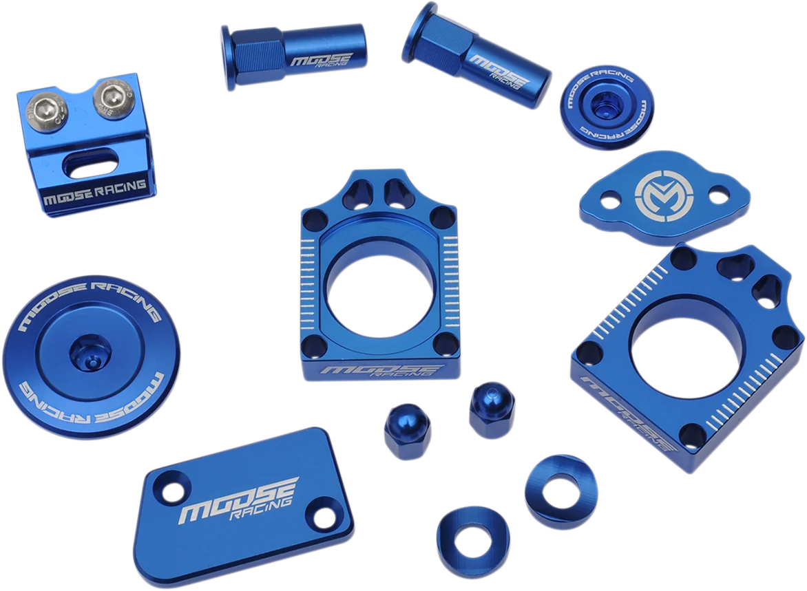 High-Quality MOOSE RACING Bling Pack - Yamaha - Blue M57-4002L Proven