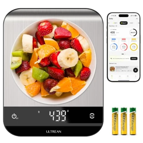 Responsible Smart Food Kitchen Scale with Nutritional Calculator Professional