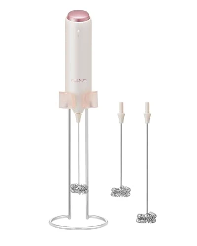 Quality Rechargeable Milk Frother Handheld with Charging Stand Powerful
