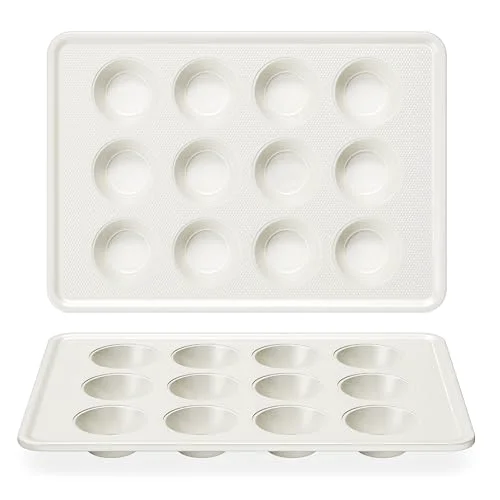 Comfortable 2 Pack Nonstick Ceramic Muffin Pan 2 Count World-Class