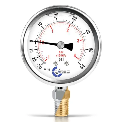 Organic Compound Pressure Gauge Eco-Friendly
