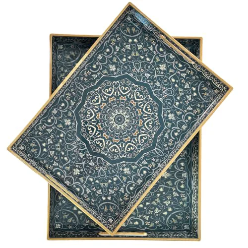 Quality Decorative Tray 2 Count Reliable