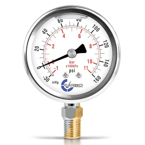 High-Quality Compound Pressure Gauge Reusable