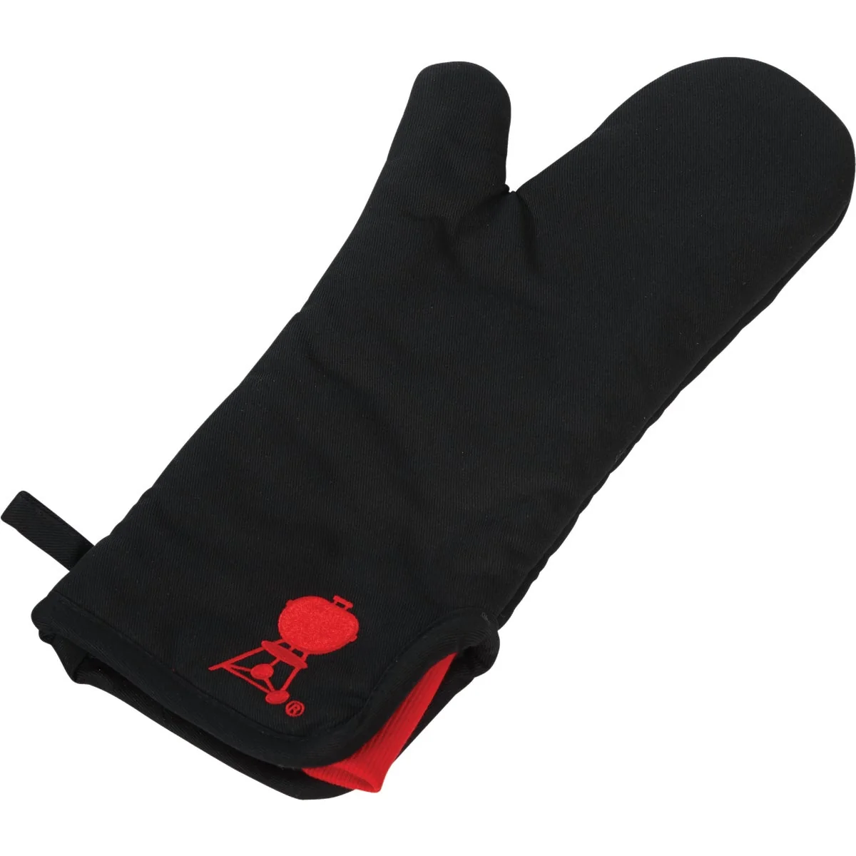 Premium Weber 15.5 In. Black Cotton Barbeque Mitt Functional