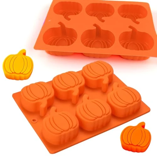 Practical Pumpkin Cake Molds Silicone Thanksgiving Chocolate Molds Fall Candy Mold Smooth