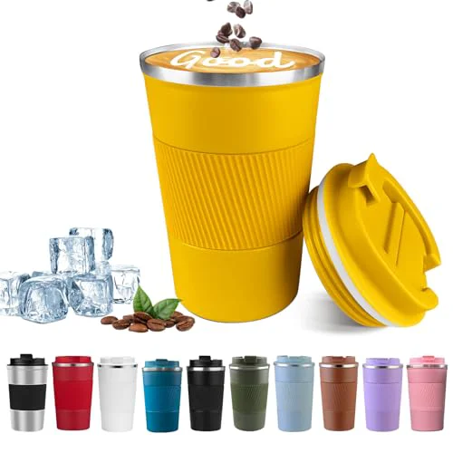 Premium Insulated Travel Coffee Mug Traditional