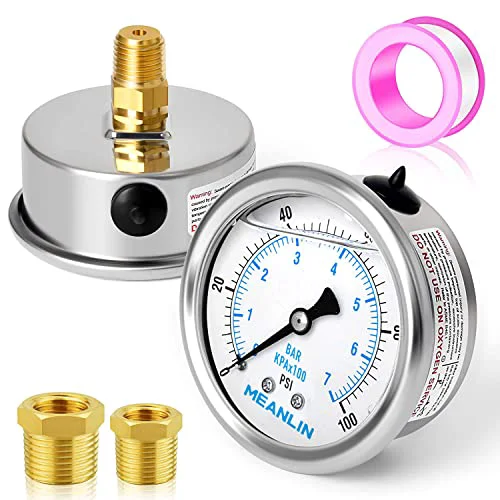 Enhanced 0 100Psi Stainless Steel 1 Artisan