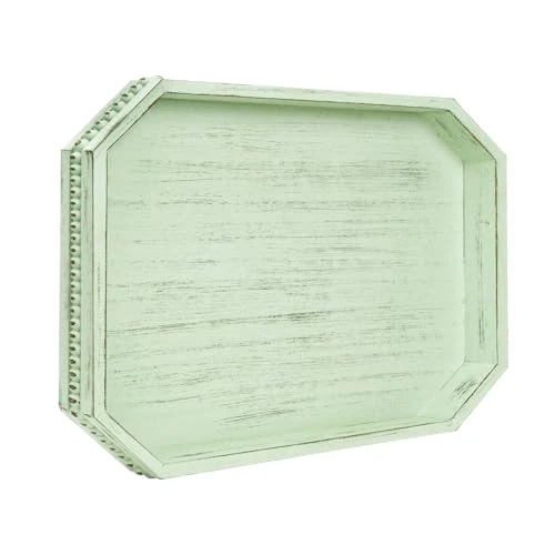 Certified Wooden Decorative Tray Lightweight
