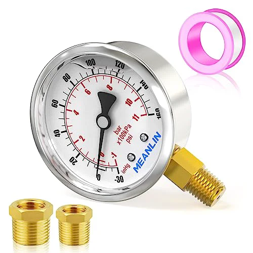 Clean 30inHG 160Psi Stainless Steel 1 Fast