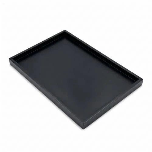 Natural Bamboo Serving Tray Platter 17.75 x 11.8 Rectangular Relaxed