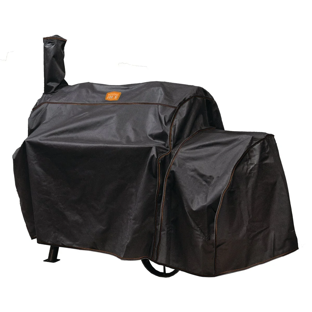 Practical Oklahoma Joe's Highland 57 In. Black Polyester Offset Smoker Cover Enhanced