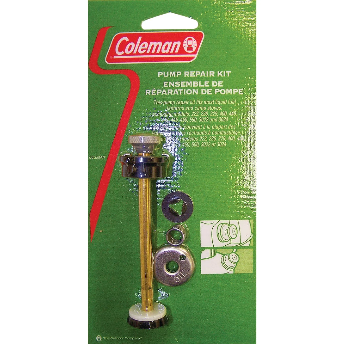 Traditional Coleman 4-Piece Lantern Pump Repair Kit Genuine