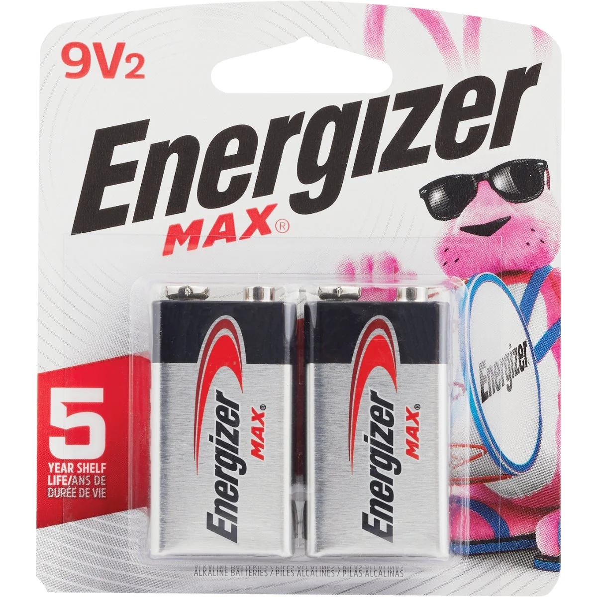 Selected Energizer Max 9V Alkaline Battery 2-Pack Exceptional