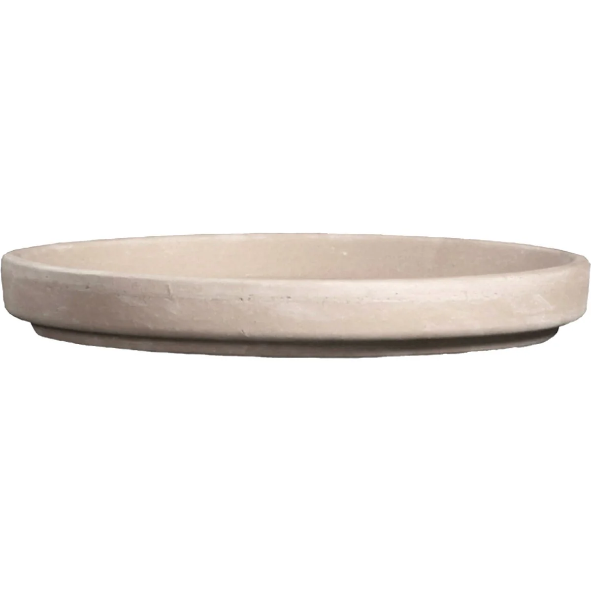 Fashionable Ceramo 4 In. White Granite Clay Standard Flower Pot Saucer Convenient