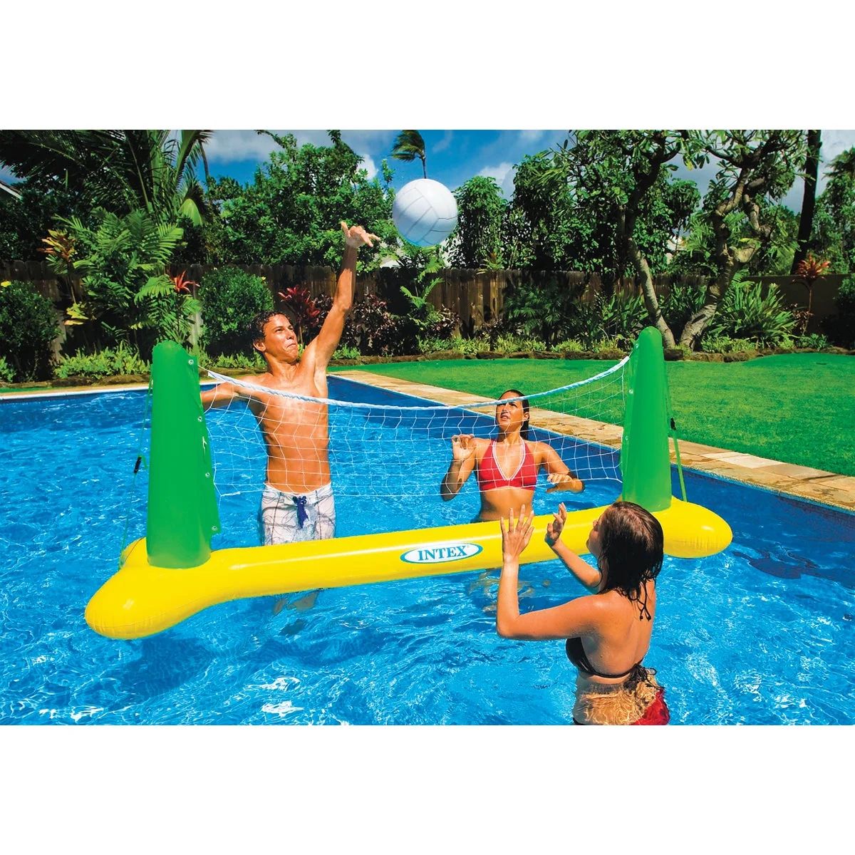 Casual Intex 2 or More Players Inflatable Pool Volleyball Game Classic