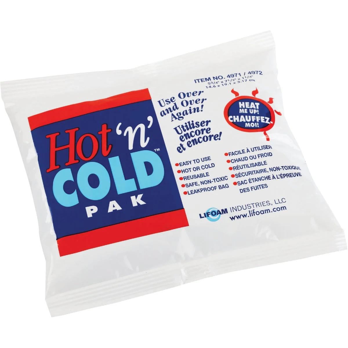 Recyclable Lifoam Hot 'n' Cold 26 Oz. Cooler Ice Pack High-Grade
