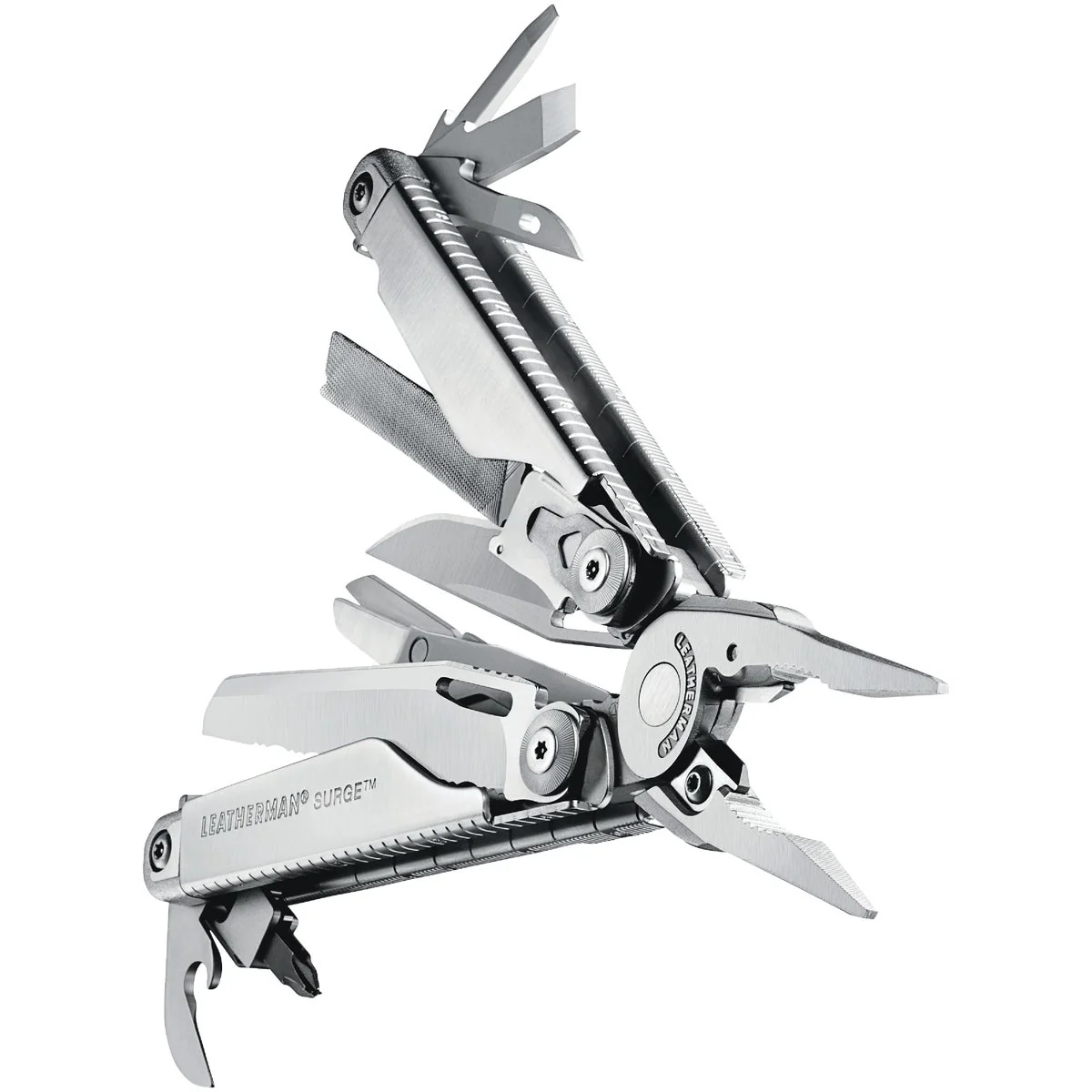 Efficient Leatherman Surge 21-In-1 Stainless Steel Multi-Tool Secure
