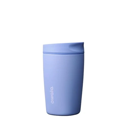 Elegant SmoothSip Slider Insulated Stainless Steel Coffee Tumbler User-Friendly