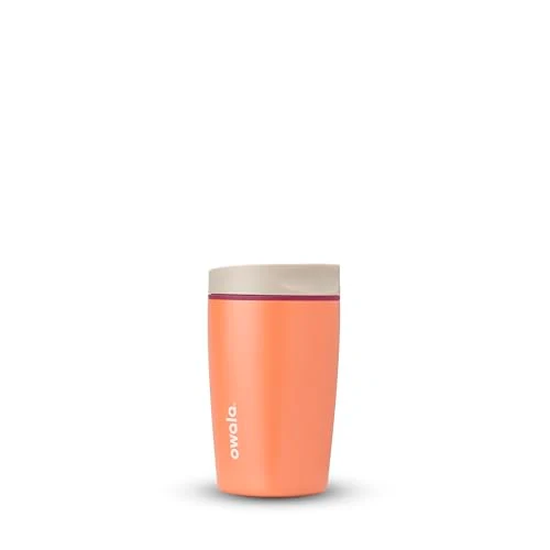 Environmentally Friendly SmoothSip Slider Insulated Stainless Steel Coffee Tumbler Refined