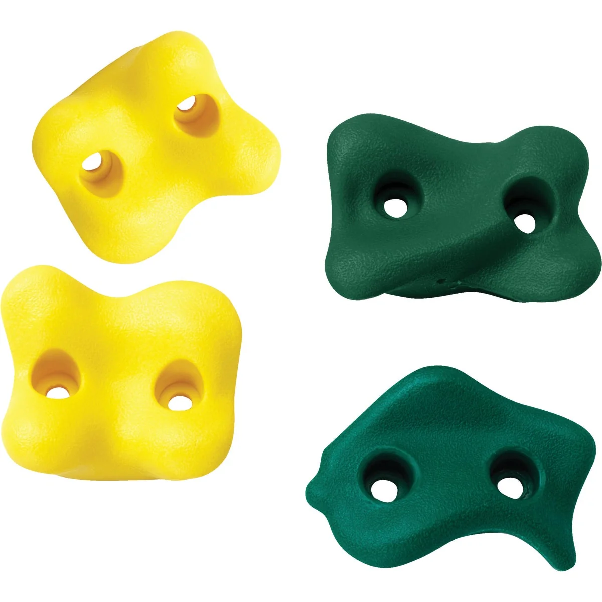 Organic Swing N Slide 230 Lb. Capacity Climbing Rock 4-Pack Authentic