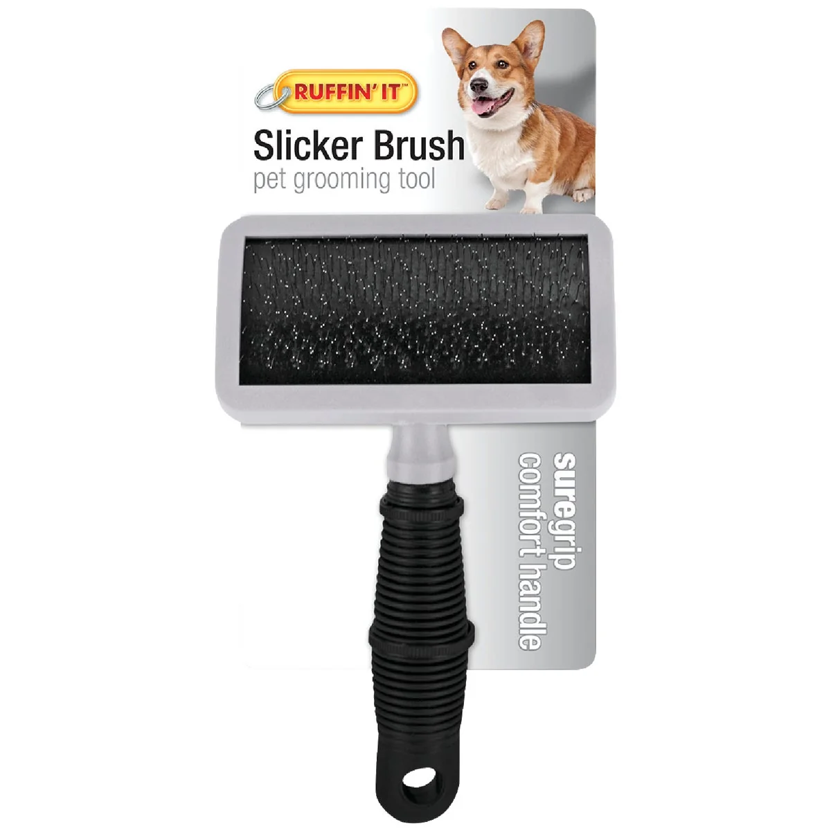 Premium Westminster Pet Ruffin' it Metal Bristle Pet Grooming Slicker Brush Trusted