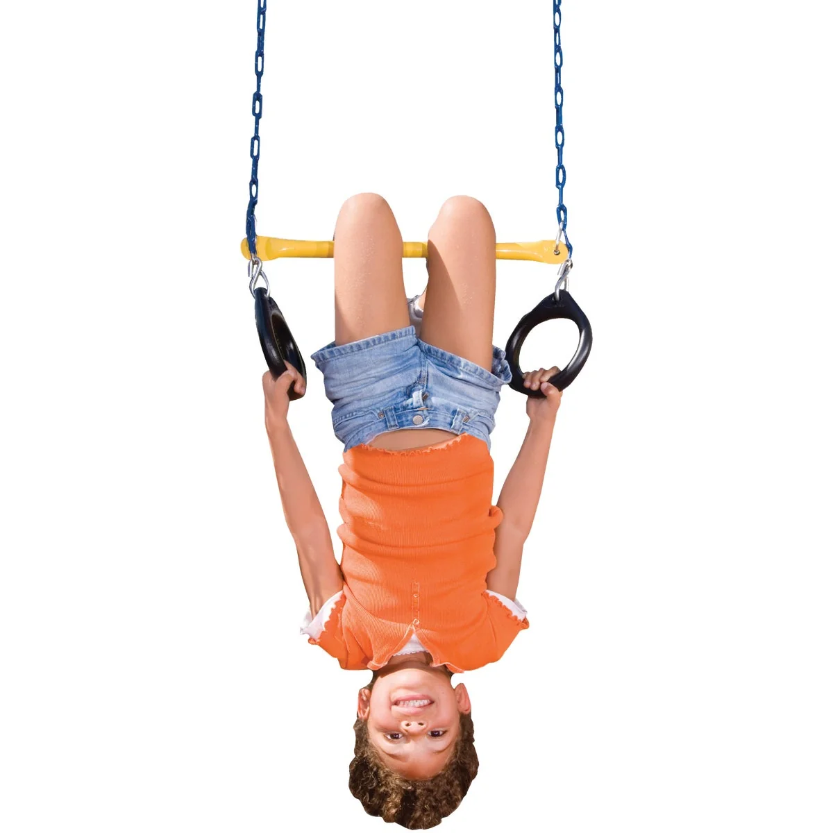 Traditional Swing N Slide 115 Lb. Weight Capacity Ring Trapeze Combination Professional