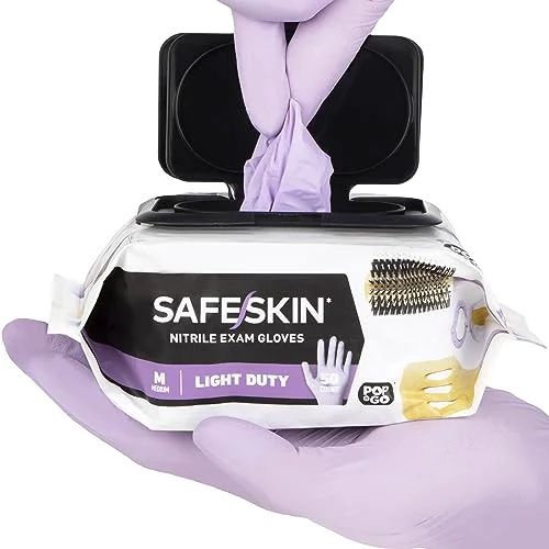 Authentic Nitrile Disposable Gloves 200 Count Efficient