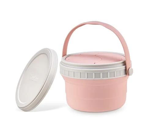 Innovative No Spill Silicone Toddler Snack Containers 12 Ounce Luxury