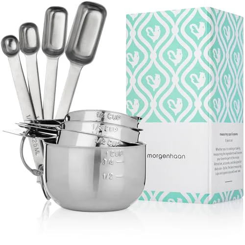 Natural Premium 304 Stainless Steel Measuring Kit Efficient