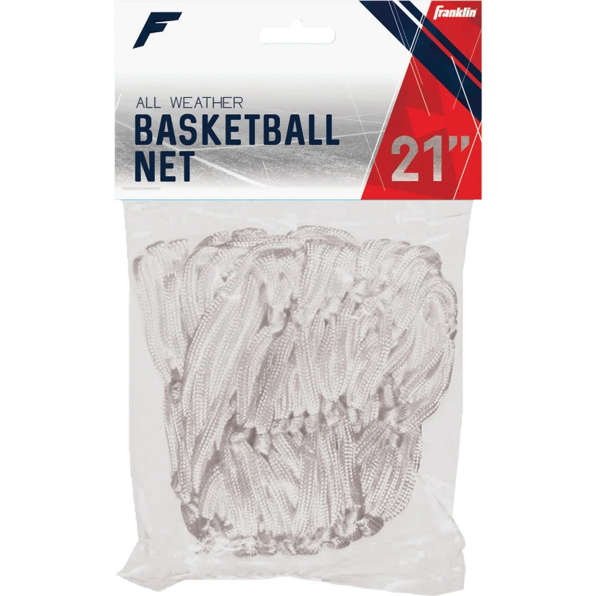 Refined Franklin Hourglass White All Weather Basketball Net Excellent
