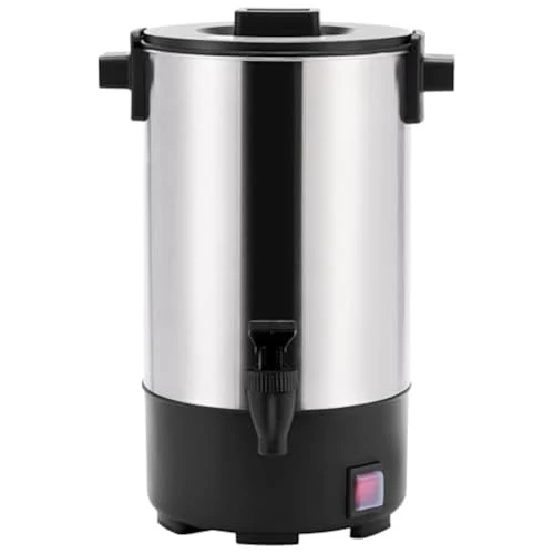 Relaxed SR CP Commercial Grade Stainless Steel Percolate Coffee Maker Hot Water Urn for Catering Clean