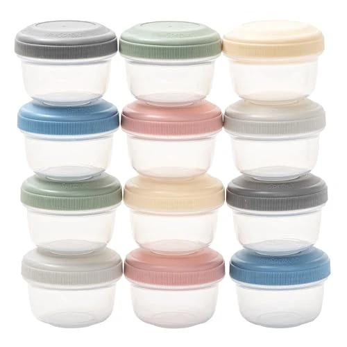 Selected Leakproof Baby Food Storage 12 Count Contemporary
