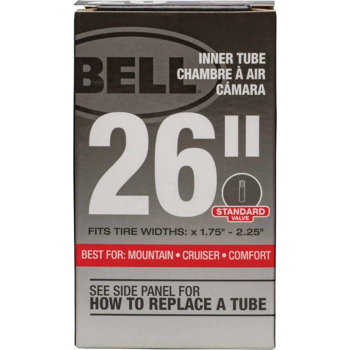 Environmentally Friendly Bell 26 In. Standard Premium Quality Rubber Bicycle Tube Fast