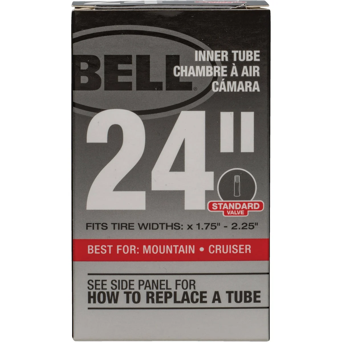 Responsible Bell 24 In. Standard Premium Quality Rubber Bicycle Tube Lightweight