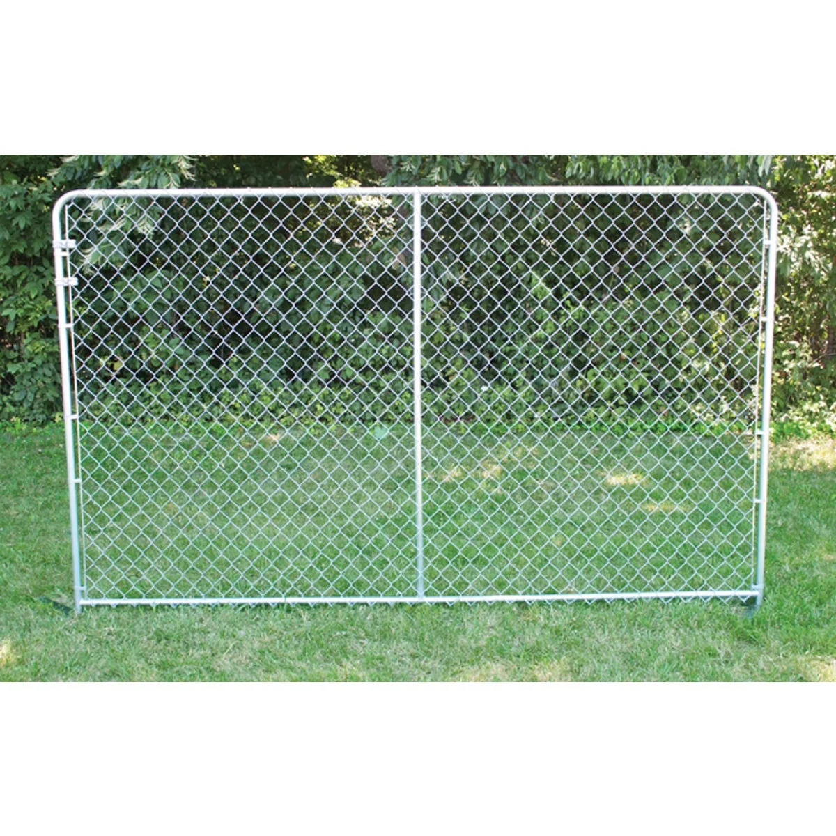 Comfortable Fence Master Silver Series 10 Ft. W. x 6 Ft. H. Steel Kennel Panel Superior