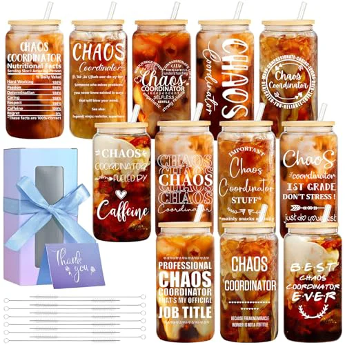 Soft 12 Pack Employee Appreciation Gifts Glass Cups 12 Count Responsible