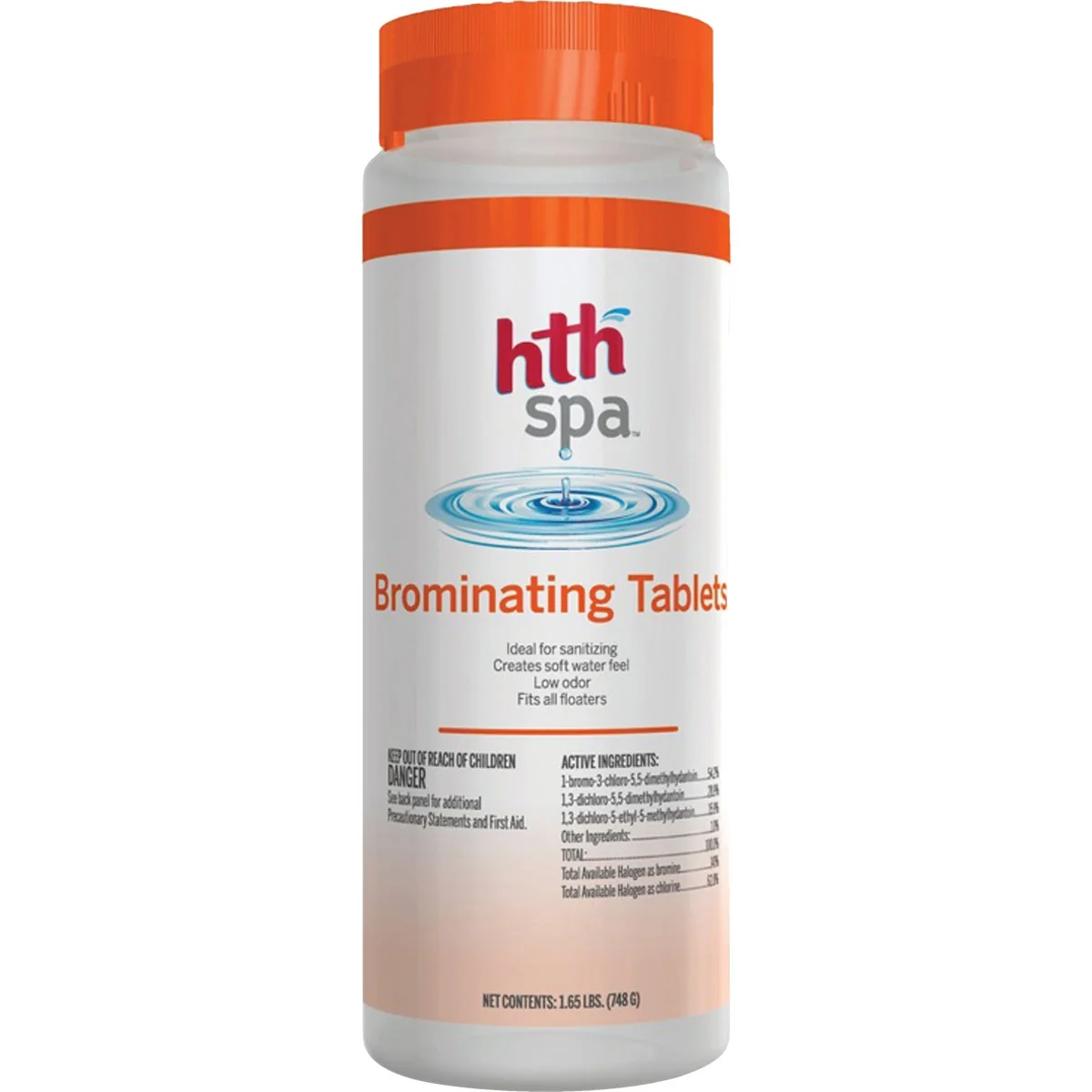 Refined HTH Spa 1.65 Lb. Bromine Tablet Versatile