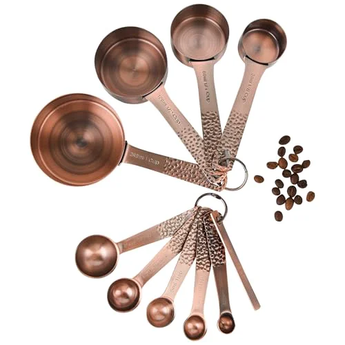 Consistent Measuring Cups and Spoons Set 10 Long-Lasting