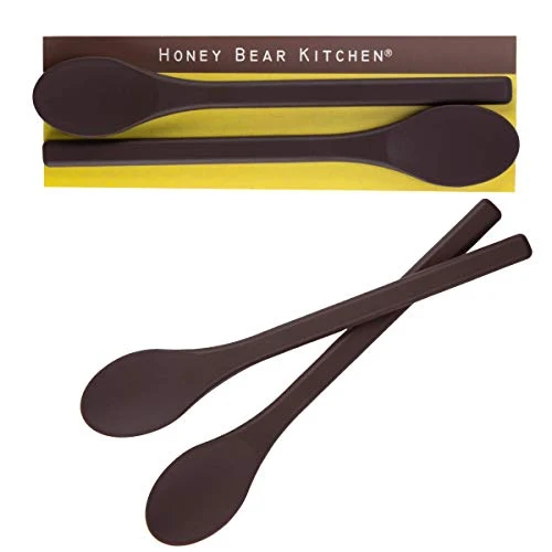 Unique Silicone Stirring Spoon 2 Count Verified