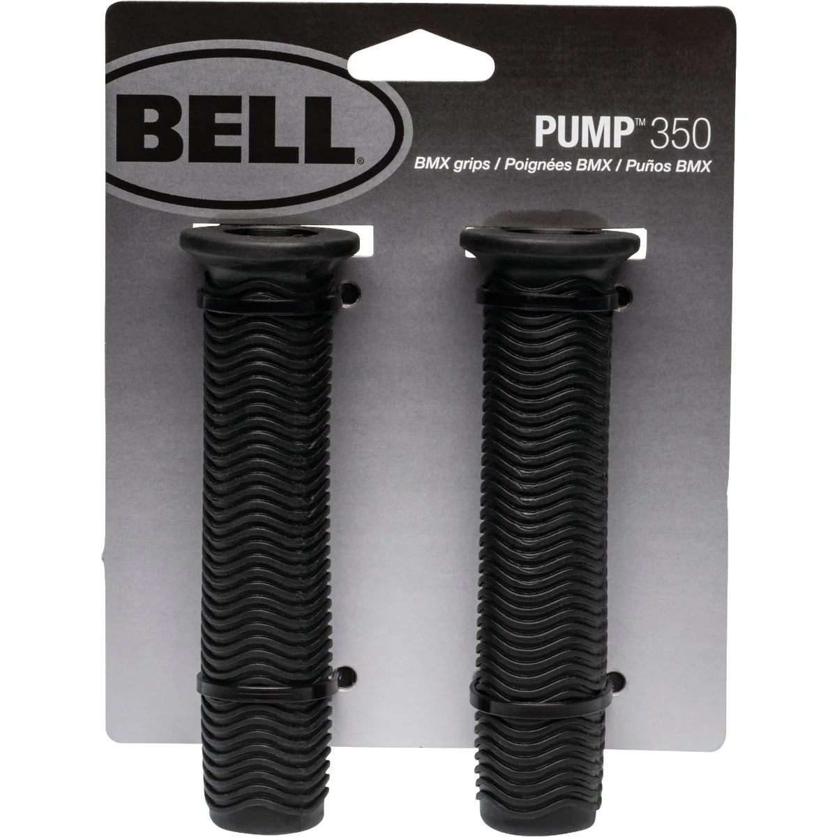 Long-Lasting Bell Black Thermo Plastic Rubber BMX Handlebar Grip Premium